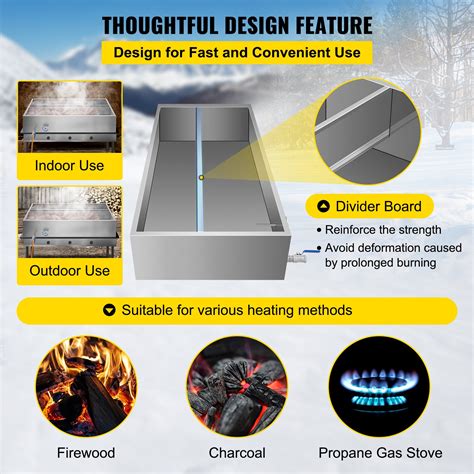 Image result for Divided Pan for Boiling Mapel Syrup