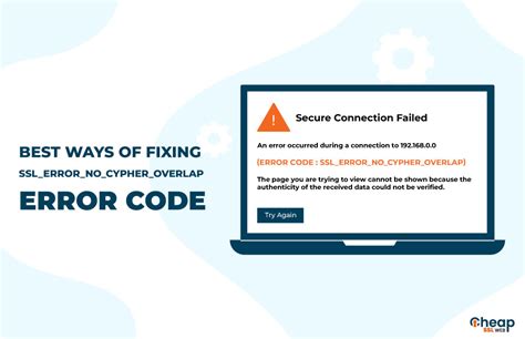 Image result for Error Code SSL Error No Cypher Overlap