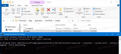 Image result for Uninstall Edge Using Command Prompt
