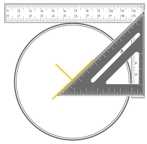 Image result for How to Find Center of Circle Using Square