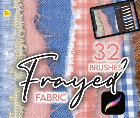 Torn Fabric Photoshop Brush