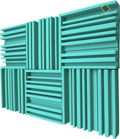 YGM Acoustic Foams® Wave Diffuser Premium Studio Absorption Foam Wall ...
