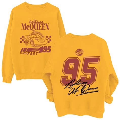 Lightning McQueen Sweatshirt, Radiator Springs Sweatshirt, Rusteze Cars ...