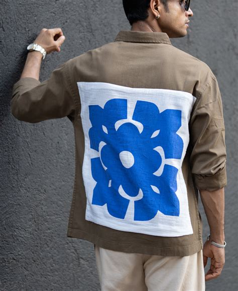 Buy Beige Printed Shirt for Men | POWERLOOK