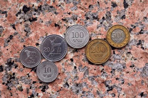 Premium Photo | Old armenian money dram a business background