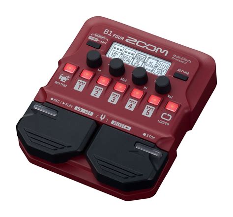 Zoom B1 Four Bass Multi-Effects Pedal | Shop online in India ...