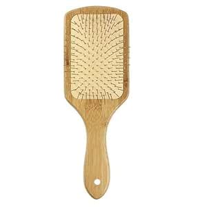 Buy MKSL® Hair Brush with Steel bristles, Wooden hair brush for Women ...