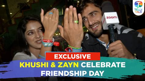 Aashiqana 4’s Zayn Ibad Khan & Khushi Dubey celebrate friendship day ...