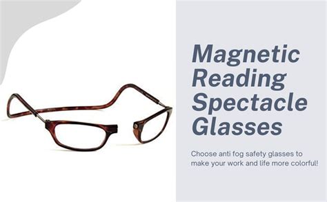 Buy Reading Glass Magnetic Reading Spectacle Glasses for Near Vision ...
