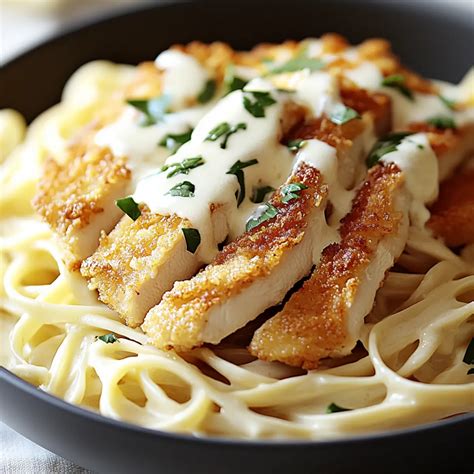 Easy Crispy Chicken Alfredo: The Ultimate Comfort Dish - Inspire Spire