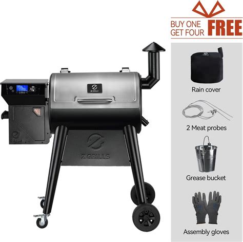 ZGRILLS Z GRILLS Wood Pellet Grill Smoker with PID 2.1 India | Ubuy