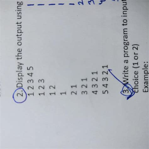 Display this output using nested loop in java : - Brainly.in