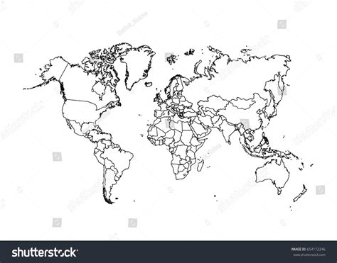 World Map Political Vector 的图像结果