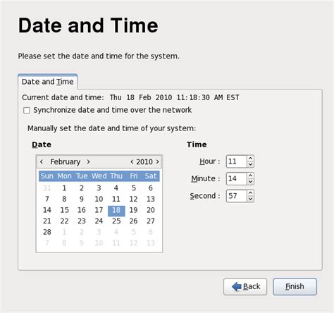34.4. Date and Time | Red Hat Product Documentation