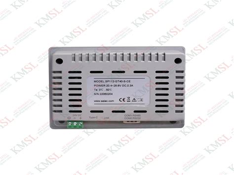 SP112-GT40-S-CE SELEC HMI – Touch Screen Operator Panel | KMSPARE ...