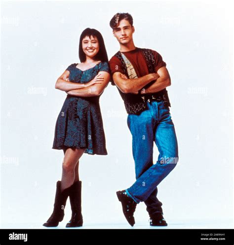 USA. Shannen Doherty and Jason Priestley in ©Fox Television series ...