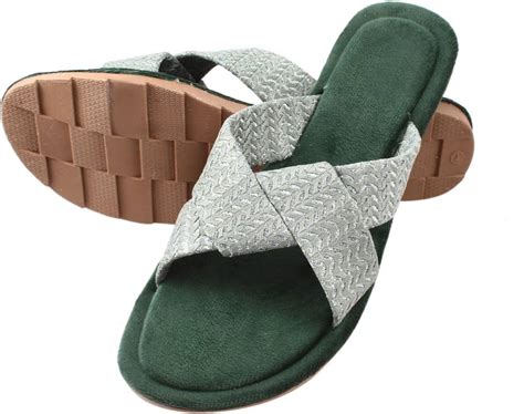 unique star Women Green Flats - Buy unique star Women Green Flats ...