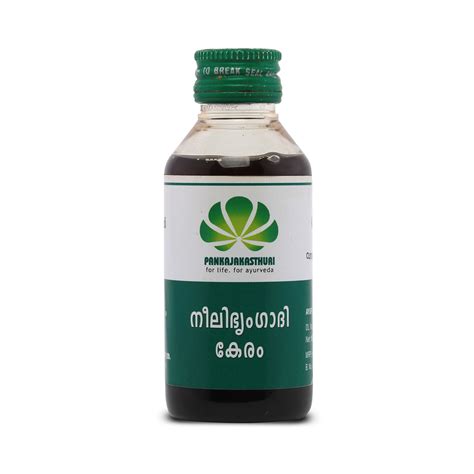 Pankajakasthuri Neelibhringadi Keram Oil - Cureka - Online Health Care ...