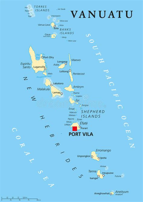 瓦努阿图政治地图 向量例证. 插画 包括有 共和国, 海运, 国家, 映射, 旅行, 珊瑚, 美拉尼西亚 - 74640749