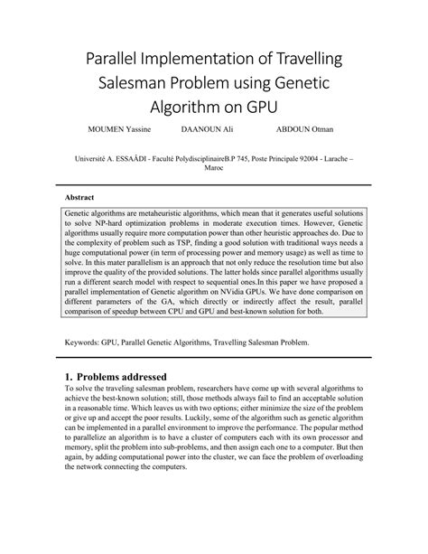 Travel Salesman a Genetic Algorithm 的图像结果