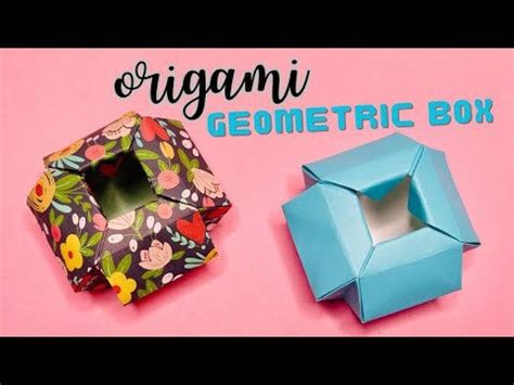 Image result for Geometric Origami Box Tutorial