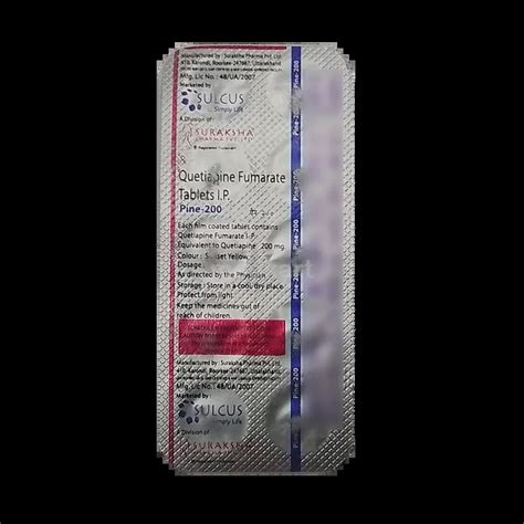 PINE 200MG TABLET 10'S Price, Uses, Side Effects & Substitutes | Medkart