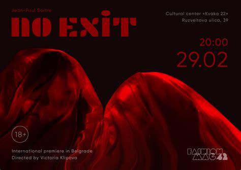 International premiere “No exit” Sartre | FashionMag42