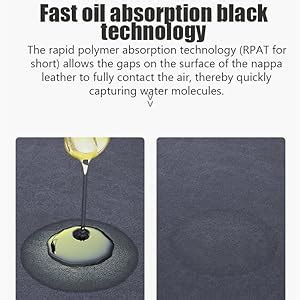 Dravizoon Rubber Kitchen Mats Set: 2 Pcs Non-Skid, Soft Absorbent Rugs ...