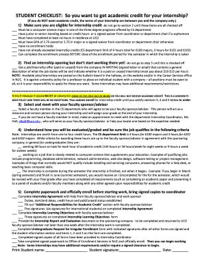 Fillable Online cs2 uco Internship Information - UCO Department of ...