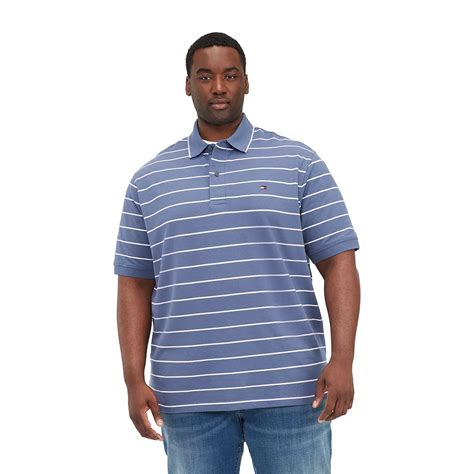 Big & Tall Tommy Hilfiger Bold Stripe Regular Fit Polo
