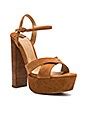 Tony Bianco Ashby Heel in Tan Kid Suede | REVOLVE
