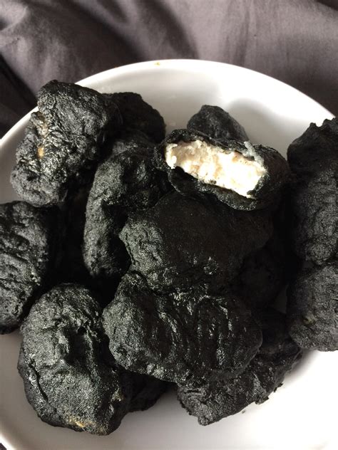 Supermarket thought it was a good idea to make black chicken nuggets ...