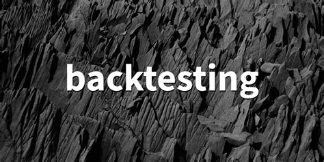 Backtesting Python Classification 的图像结果