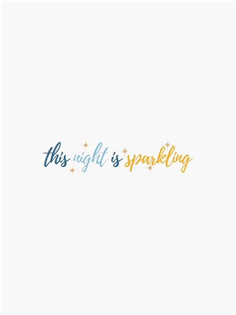 "Enchanted Lyrics Sticker Taylor Swift" Sticker for Sale by evilsisters ...