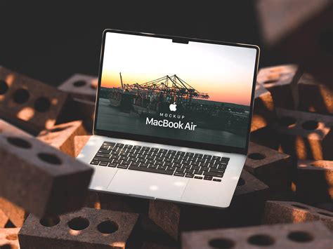 Macbook Air Psd MacBook Air PSD Mockup Graphberry.com