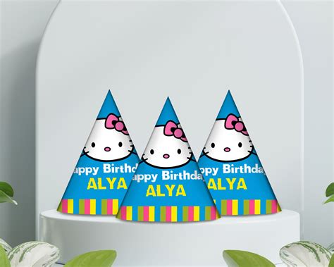 Hello Kitty Theme Customized Hat | Birthday Party Supplies Online ...