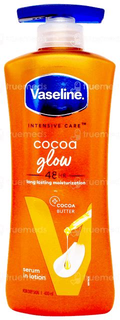 Vaseline Intensive Care Body Cocoa Glow Lotion 400 Ml - Uses, Side ...