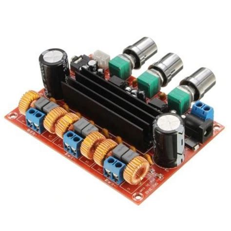 DC12-24V TPA3116D2 2.1 Channel Digital Subwoofer Power Amplifier Board ...
