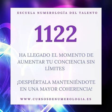 Significado del número 1122. Numerología 1122. - Cursos De Numerologia ...