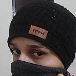 Buy Knotyy Winter Cap for Men - Black at Amazon.in