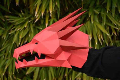 Image result for Orgami Paper Dragon Head Tutorial Puppet