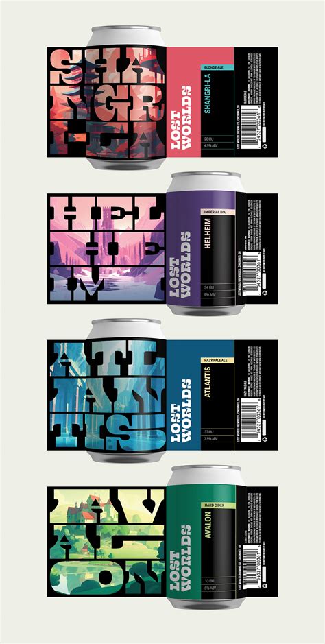 Lost Worlds Brewing Co. on Behance