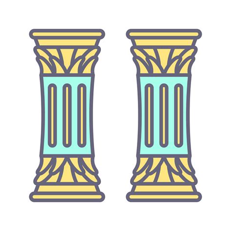 Column Vector Icon 18896947 Vector Art at Vecteezy