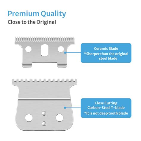 Buy 2 Pack T Outliner Blades fits for Andis T Outliner, G, GO, GTO, GTX ...