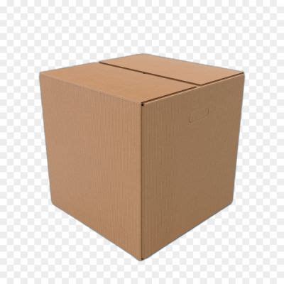 Cardboard Box Transparent PNG Isolated - Pngsource
