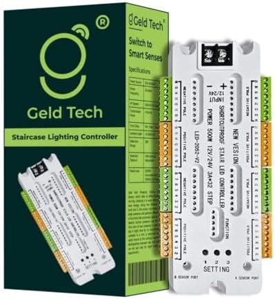 Auslese® 32 Channel Motion Sensor LED Stair Controller Automatic ...