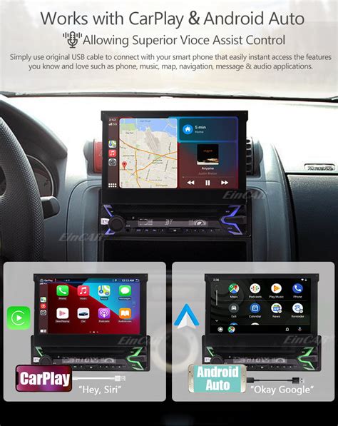 Buy Android Auto Car Stereo GPS Navigation Carplay Car Radio Bluetooth ...
