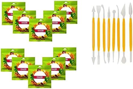 Definite Fevicryl Shilpkar Mouldit Epoxy Compound Clay (10 Packets of ...