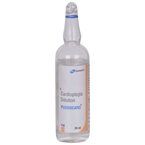 Plegiocard - Ampoule of 20ml Injection : Amazon.in: Health & Personal Care