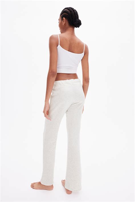 Straight joggers - Light grey marl - Ladies | H&M IN